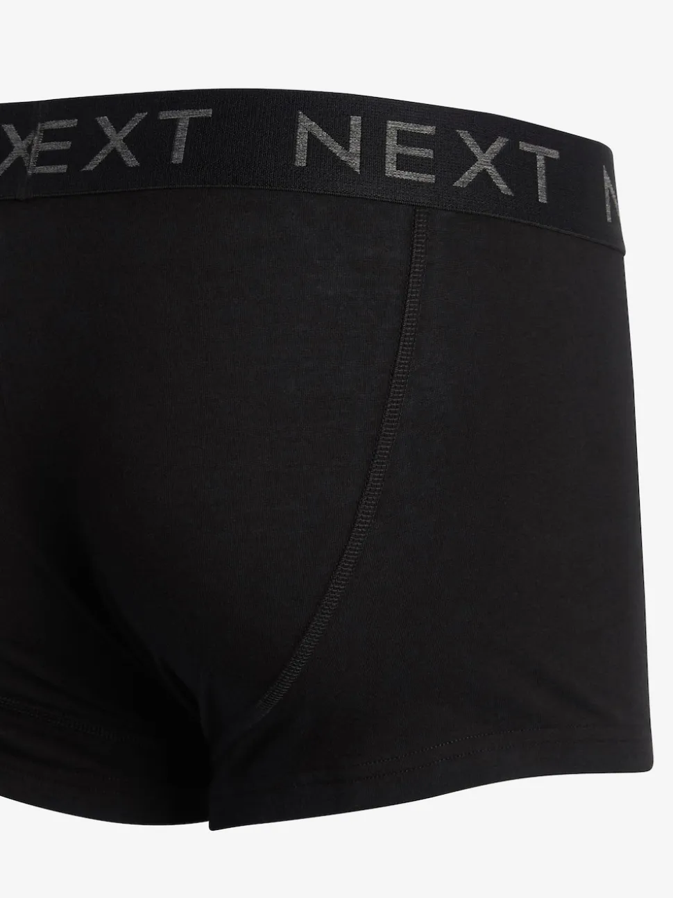 Black 10 pack Cotton Rich Blend Hipsters Boxers
