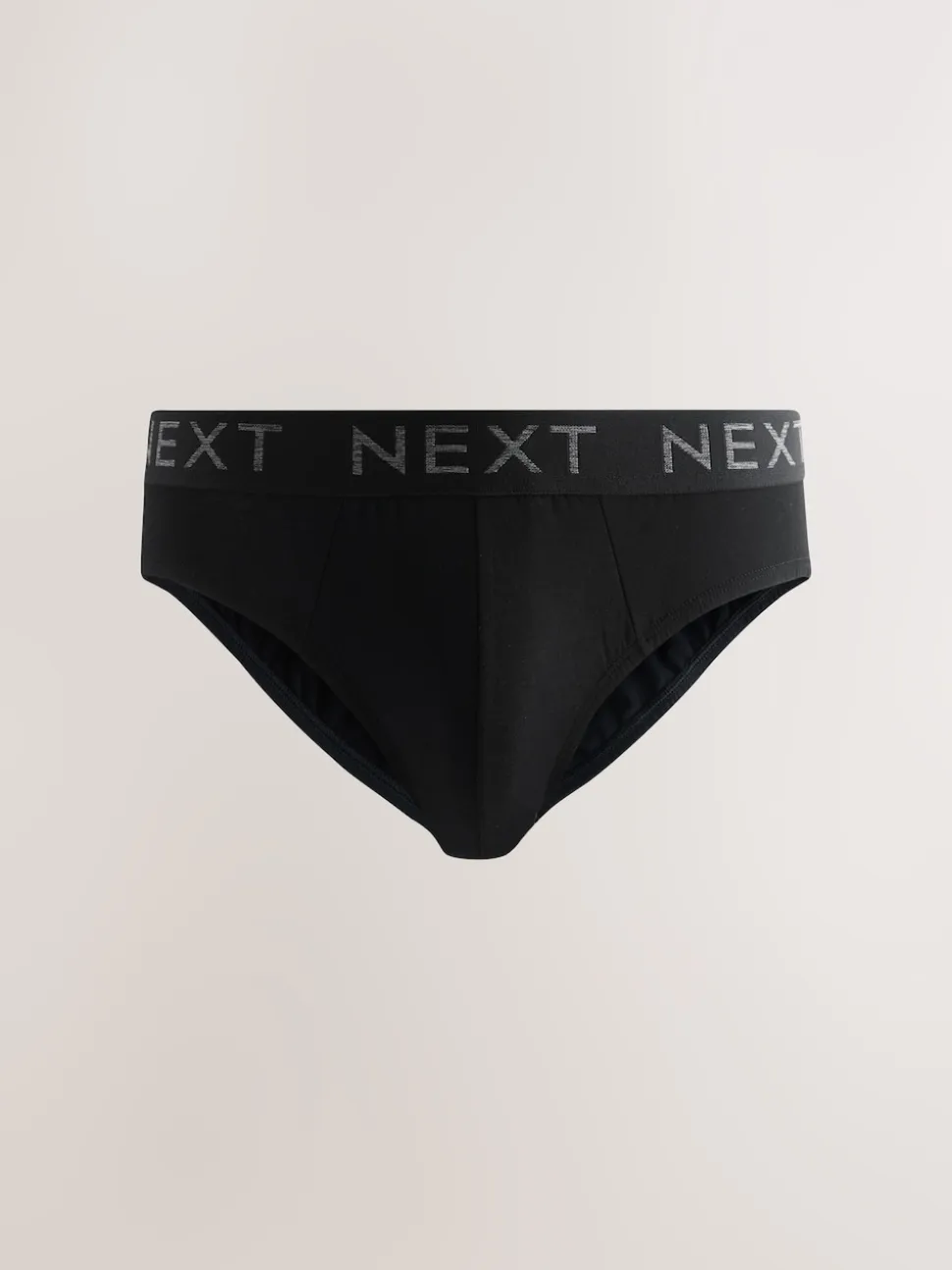 Black 5 Pack Cotton Rich Briefs