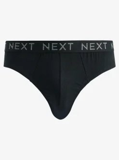 Black 10 pack Cotton Rich Briefs