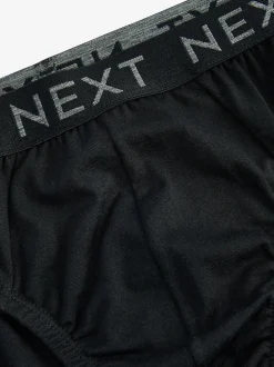 Black 10 pack Cotton Rich Briefs