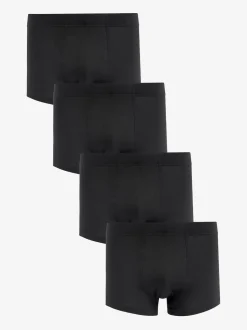 Black 4 pack Essential Hipsters