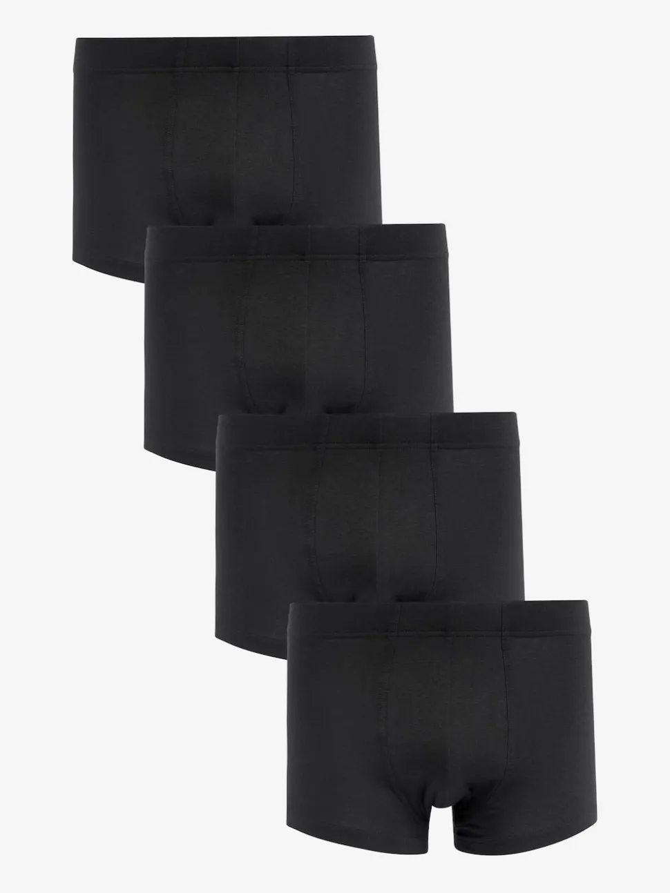 Black 4 pack Essential Hipsters