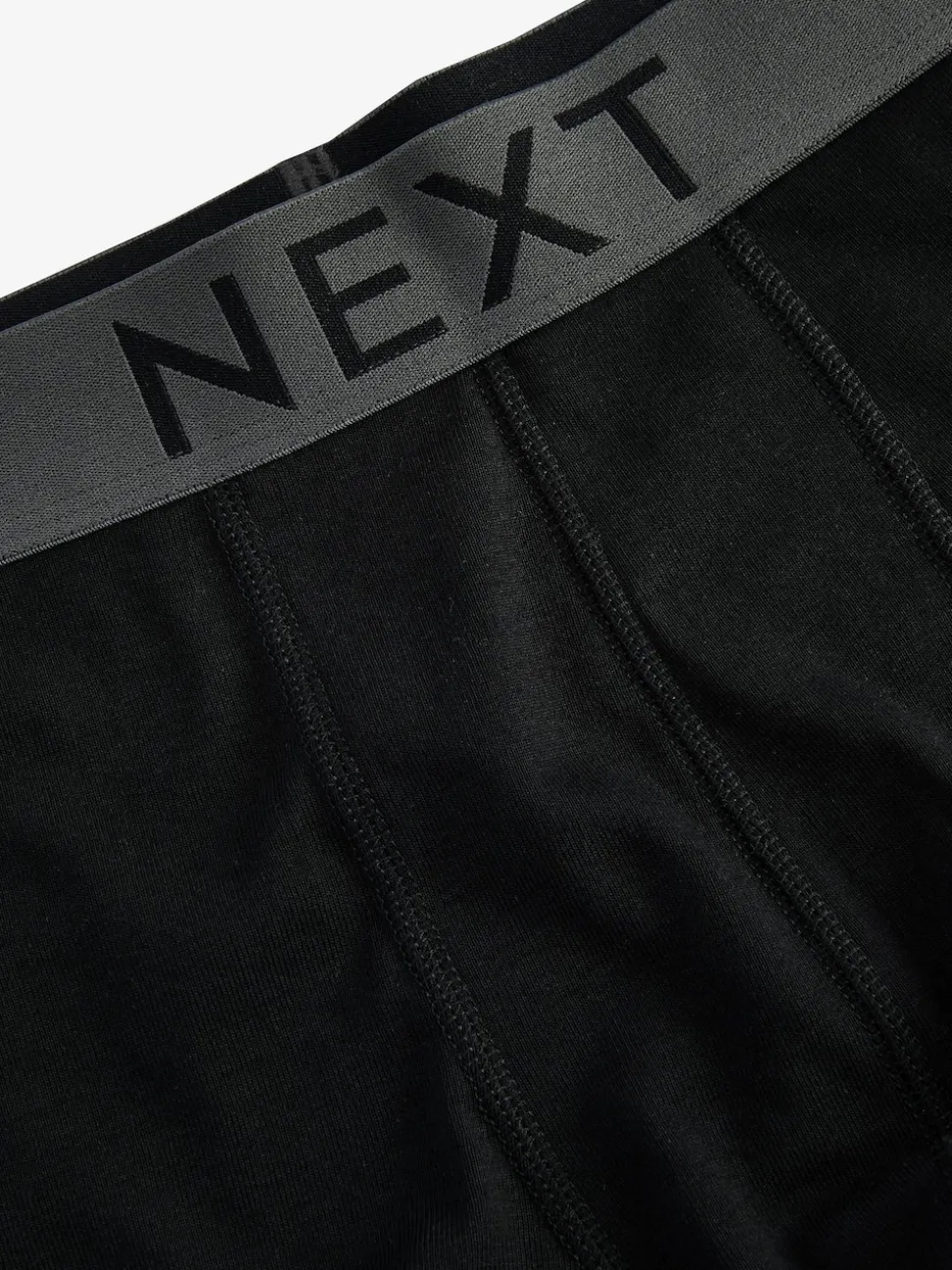 Black 4 pack Hipster 100% Cotton Boxers