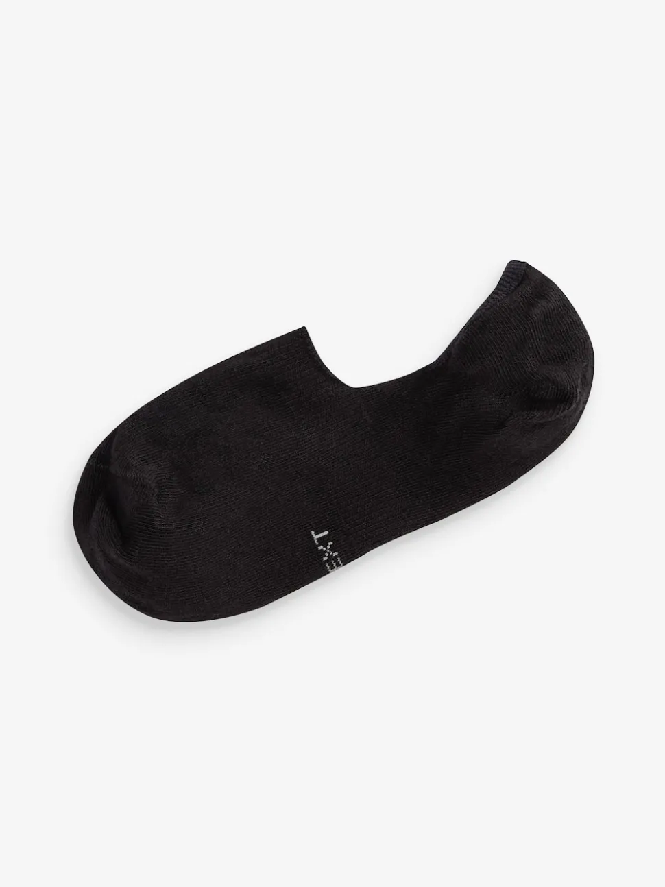 Black 5 Pack Invisible Trainers Socks