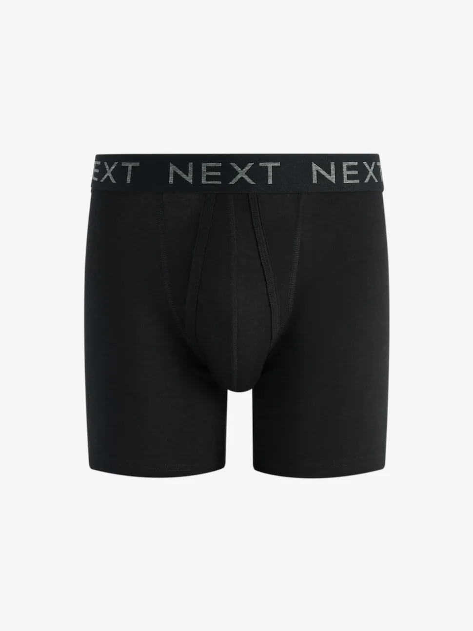 Black 15 Pack Sports Longer Length A-Front Boxers