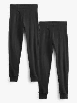 Black 2 Pack Thermal Leggings