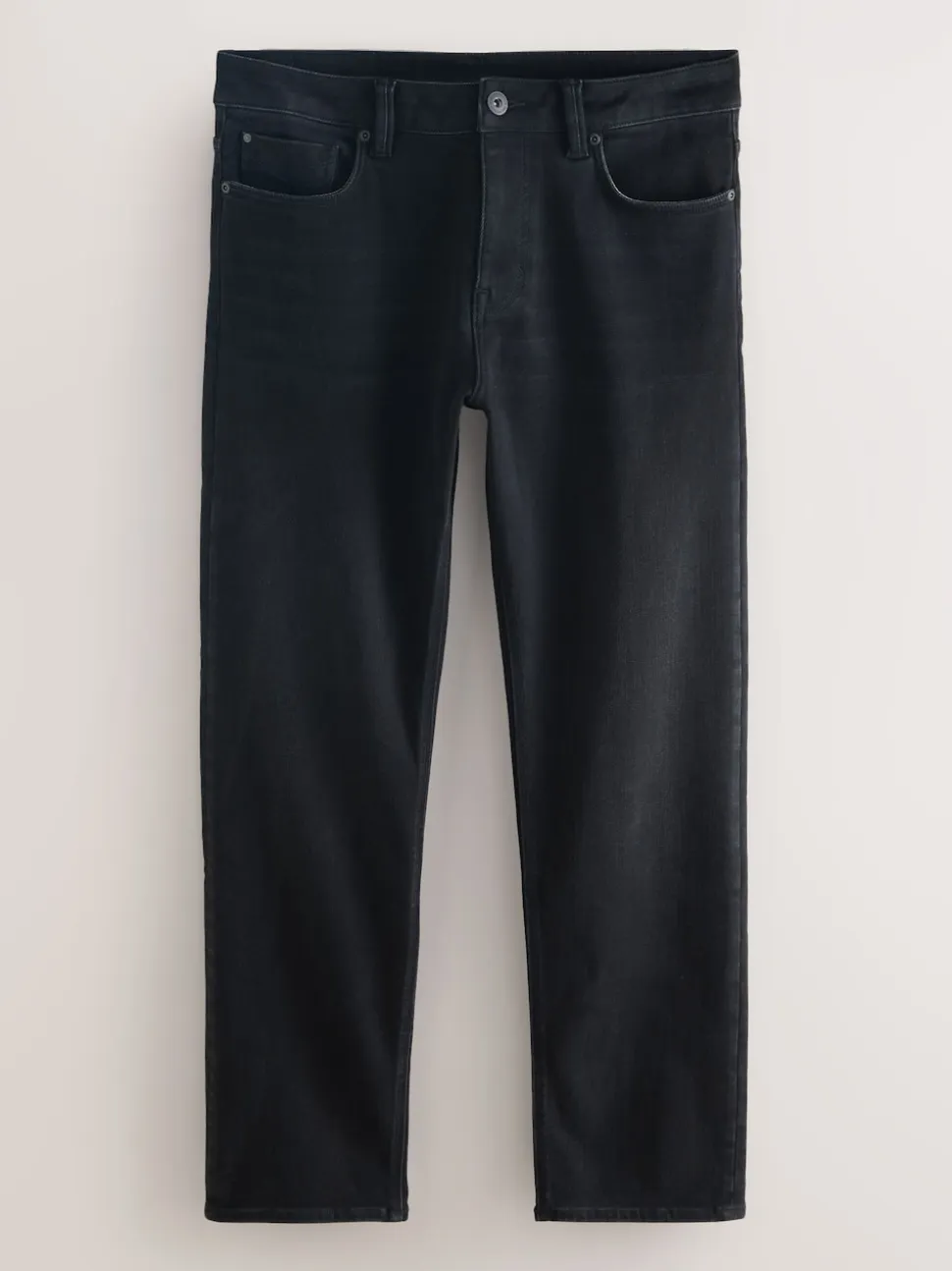 Black - ThermoGen Straight Fit Motionflex Jeans