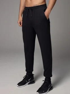 Black Active Gym Texture Training Joggers