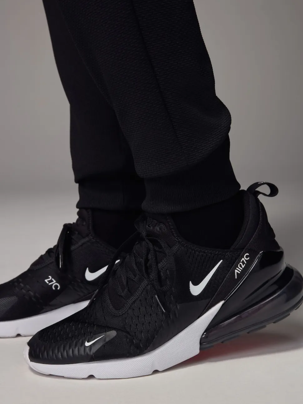 Black Active Gym Texture Training Joggers