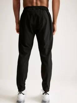Black Active Gym Woven Training Joggers