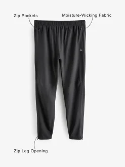 Black Active Gym Woven Training Joggers