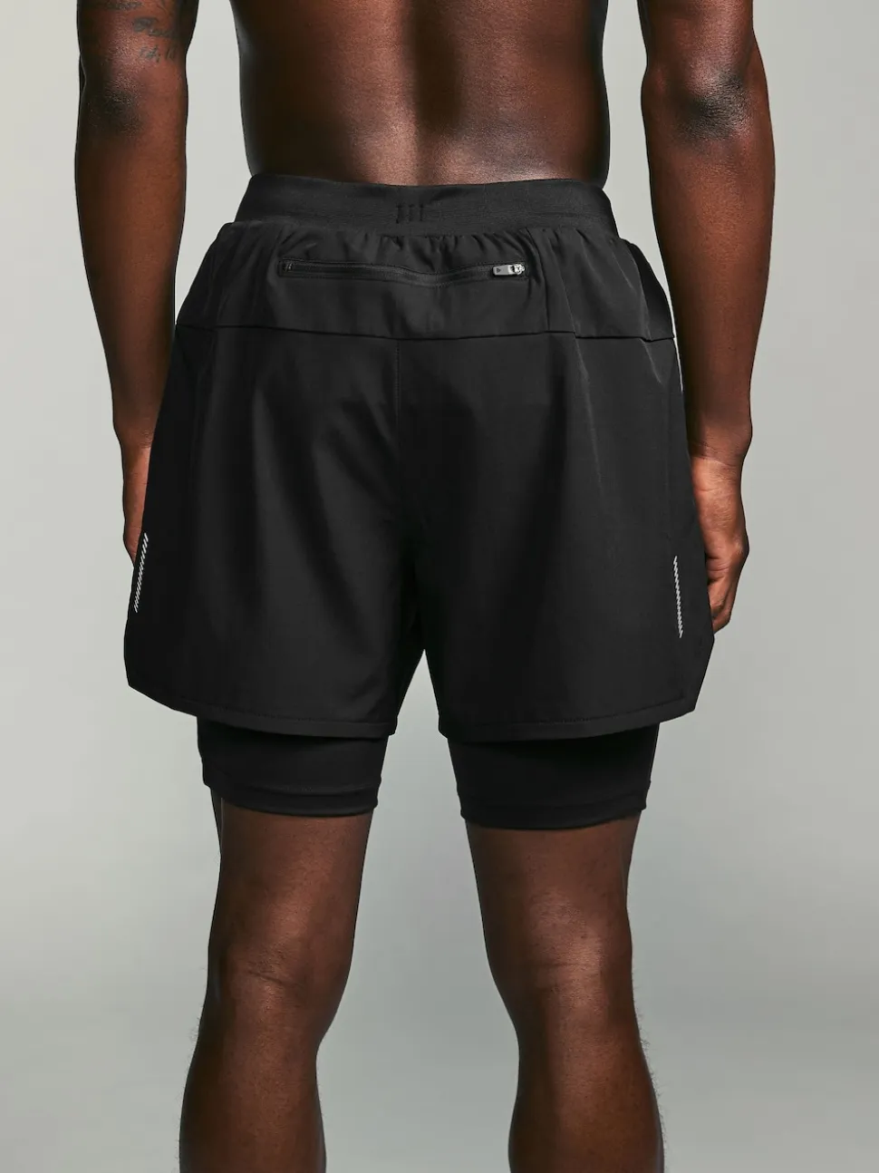 Black Active 2-In-1 Shorts