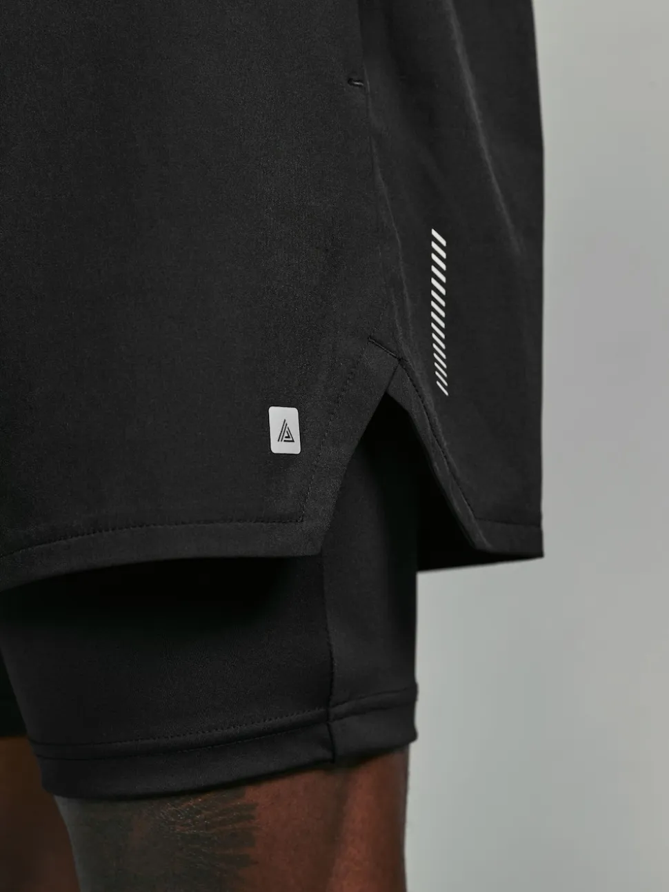 Black Active 2-In-1 Shorts
