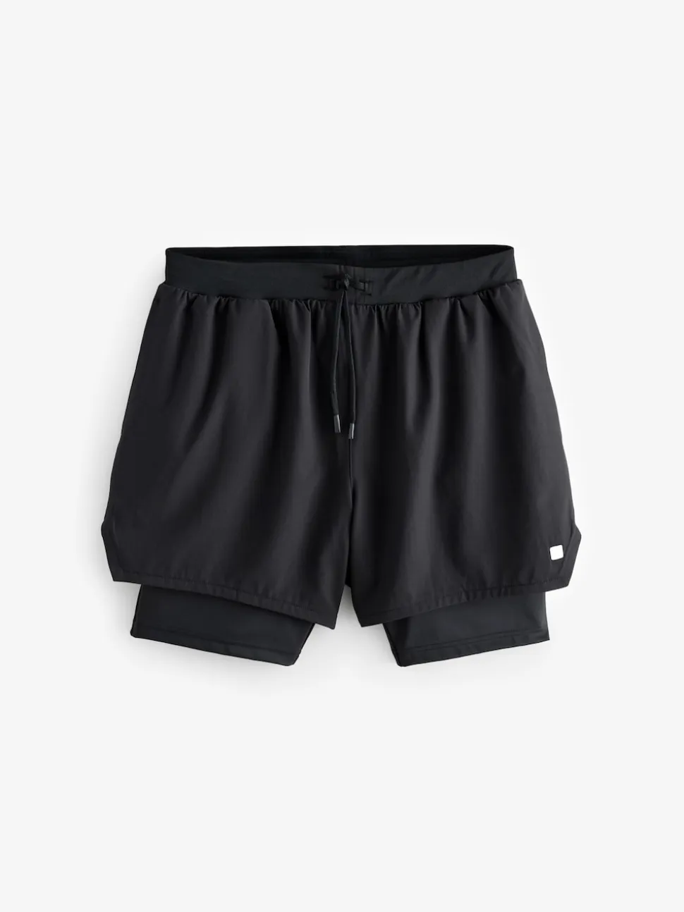 Black Active 2-In-1 Shorts