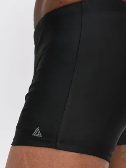 Black Active Swimming Trunks