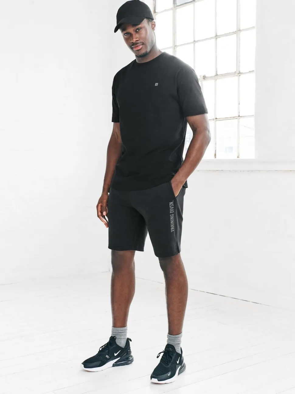 Black Active Training Division Shorts