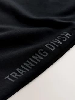 Black Active Training Division Slim Fit Joggers