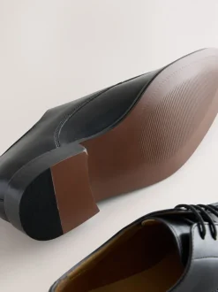 Black Apron Front Shoes