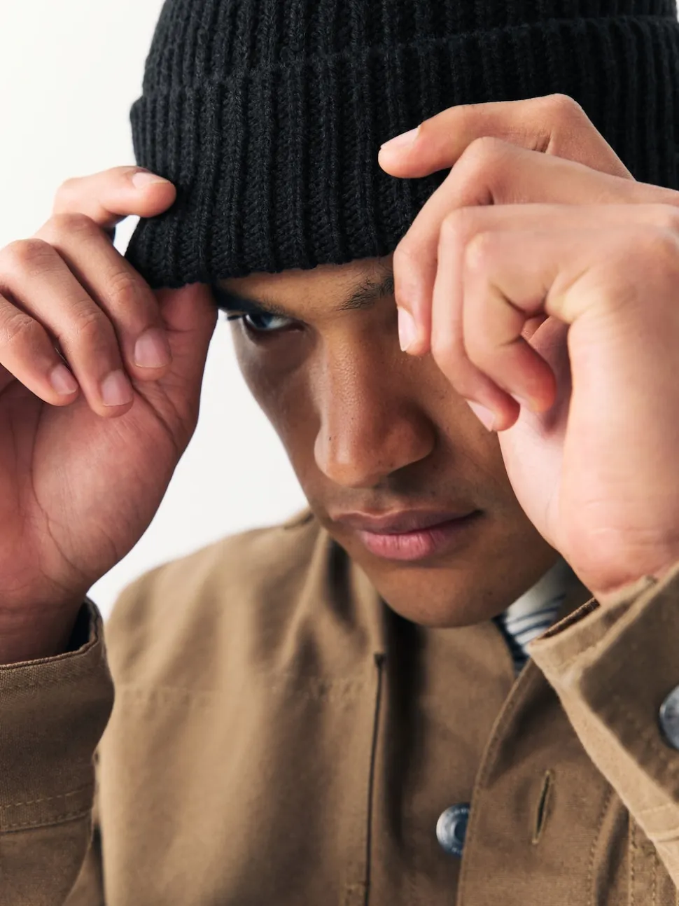 Black Beanie Hat