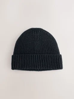 Black Beanie Hat