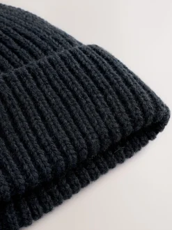Black Beanie Hat