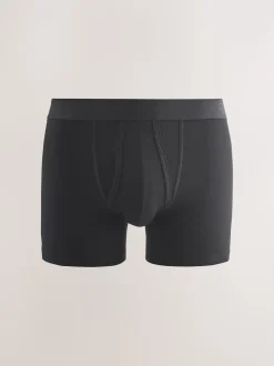 Black Blue/Brown Waistbands A-Front Boxers 10 Pack
