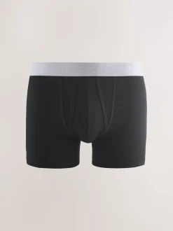 Black Blue/Brown Waistbands A-Front Boxers 10 Pack