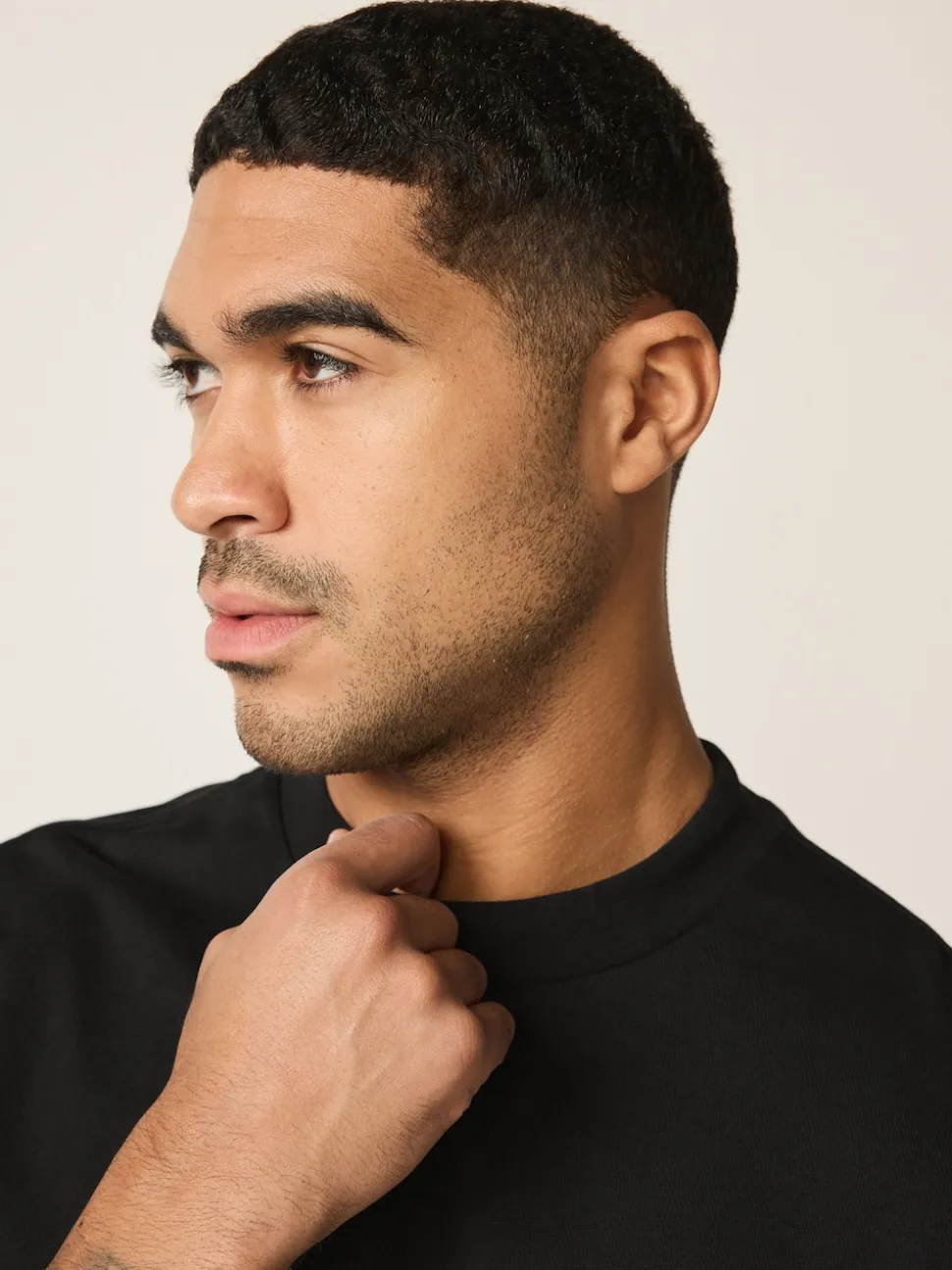 Black Boxy Heavyweight T-Shirt