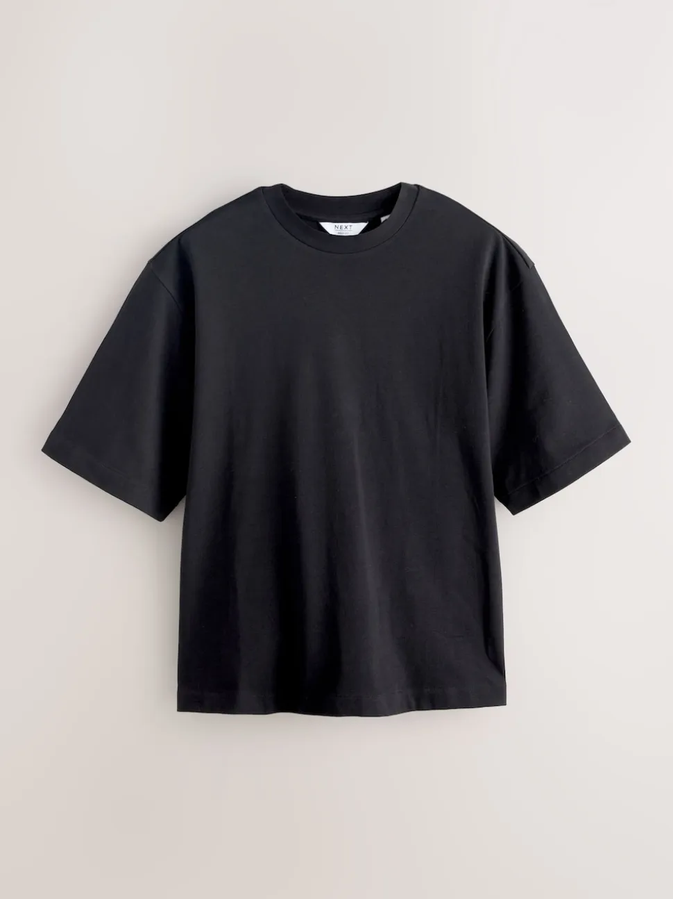 Black Boxy Heavyweight T-Shirt