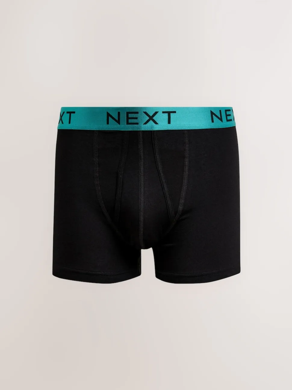 Black Bright Colour Shiny Waistbands A-Front Boxers 10 Pack