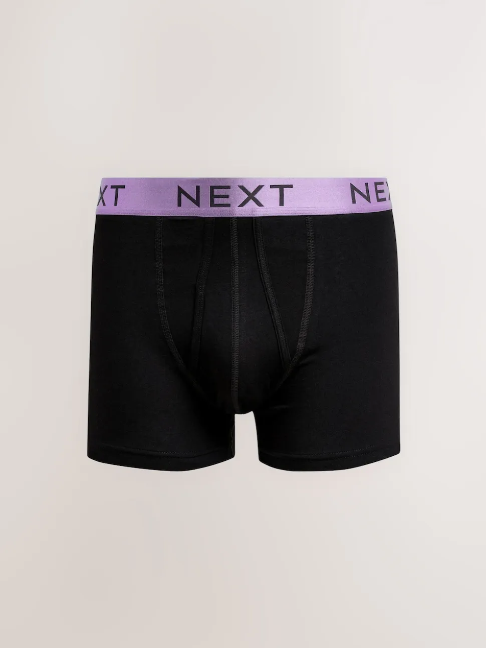 Black Bright Colour Shiny Waistbands A-Front Boxers 10 Pack