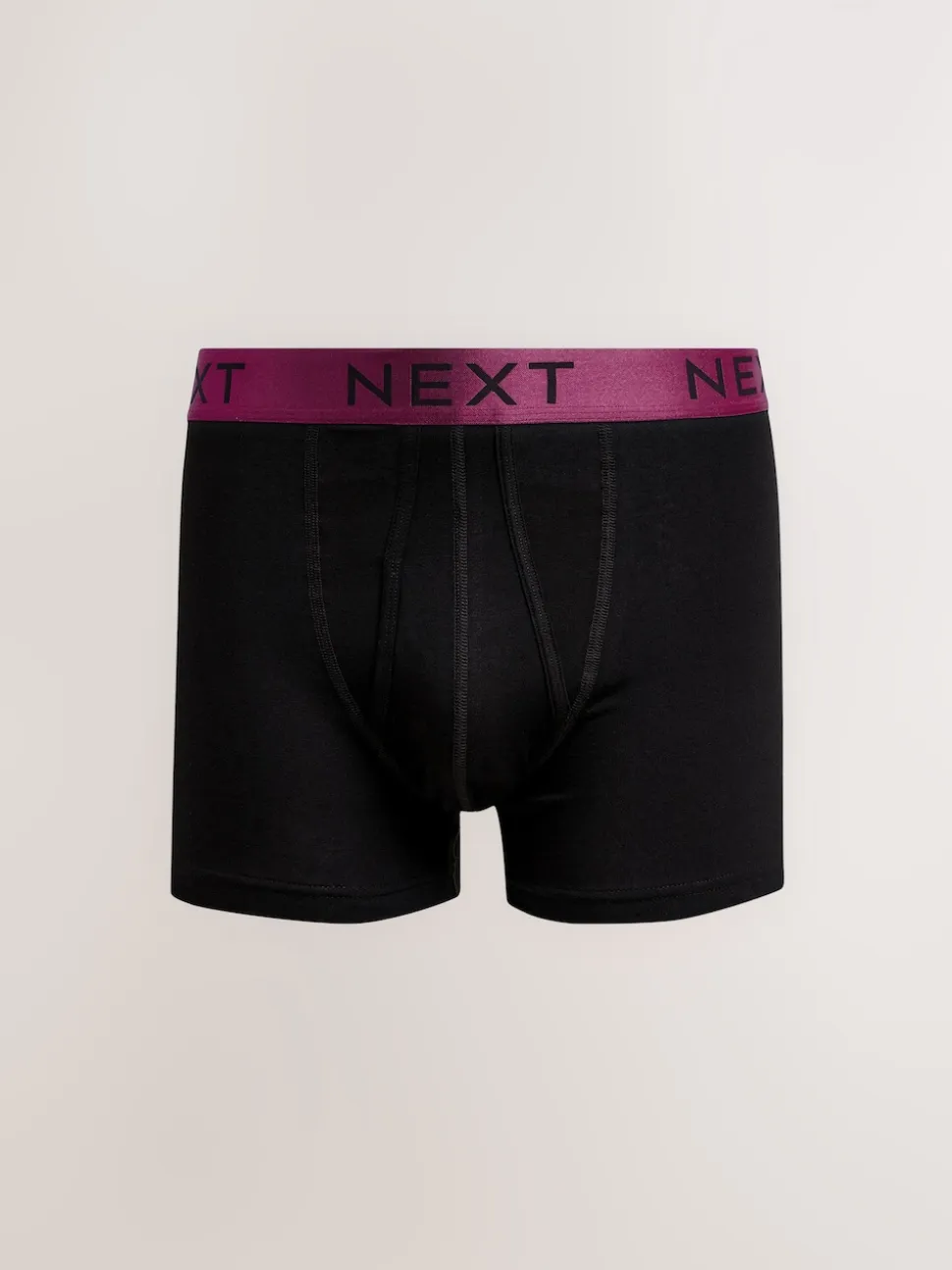 Black Bright Colour Shiny Waistbands A-Front Boxers 10 Pack