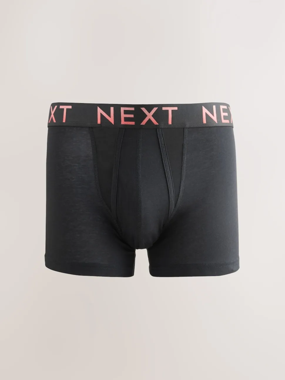 Black Bright Ombre Text Waistband 10 pack Cotton Rich Blend Hipsters Boxers