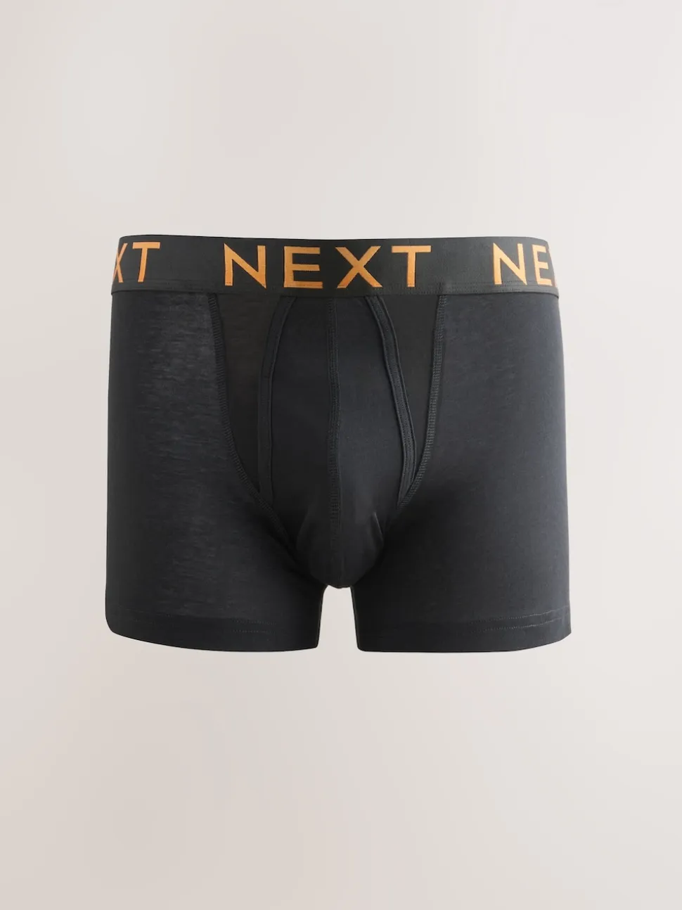Black Bright Ombre Text Waistband 10 pack Cotton Rich Blend Hipsters Boxers