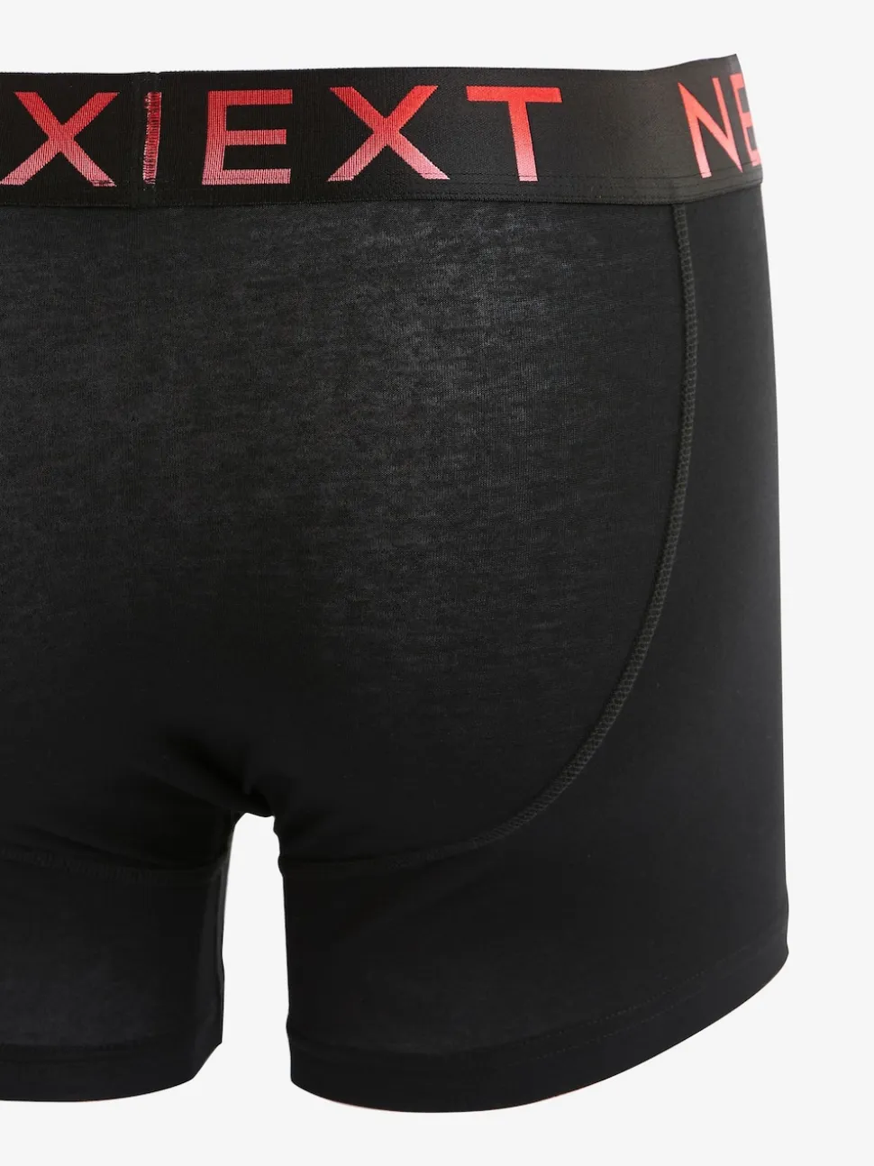 Black Bright Ombre Text Waistbands A-Front Boxers 10 Pack