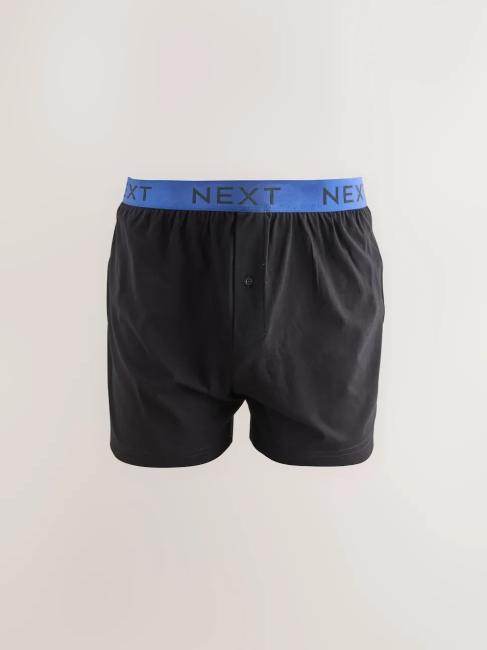 Black Bright Waistband Loose Boxers