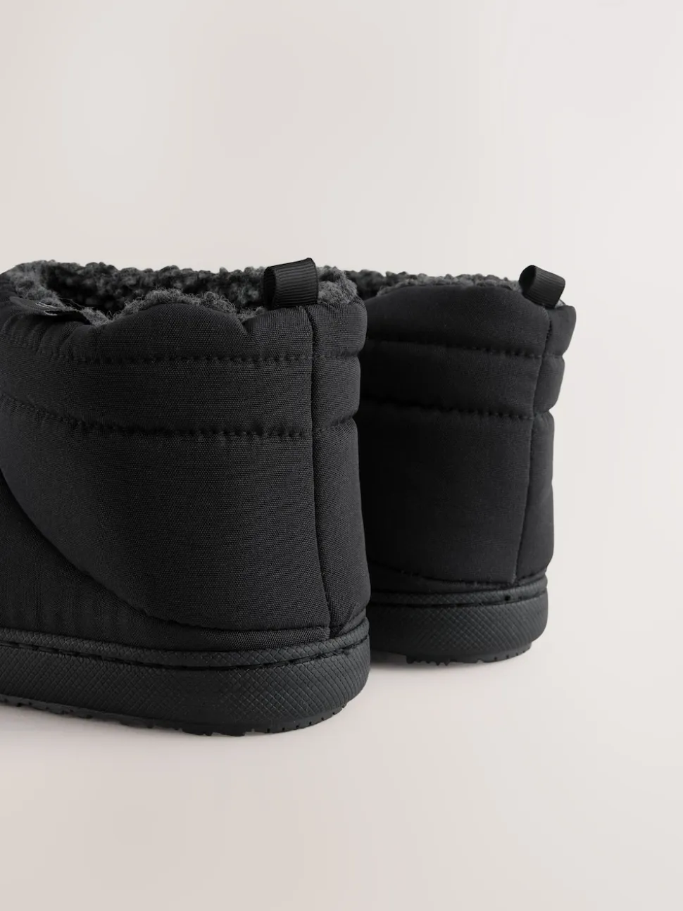 Black Codura Boot Slippers