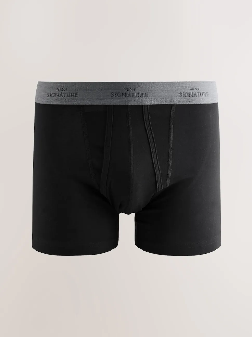 Black Comfort Soft 4 pack Signature A-Fronts Boxers