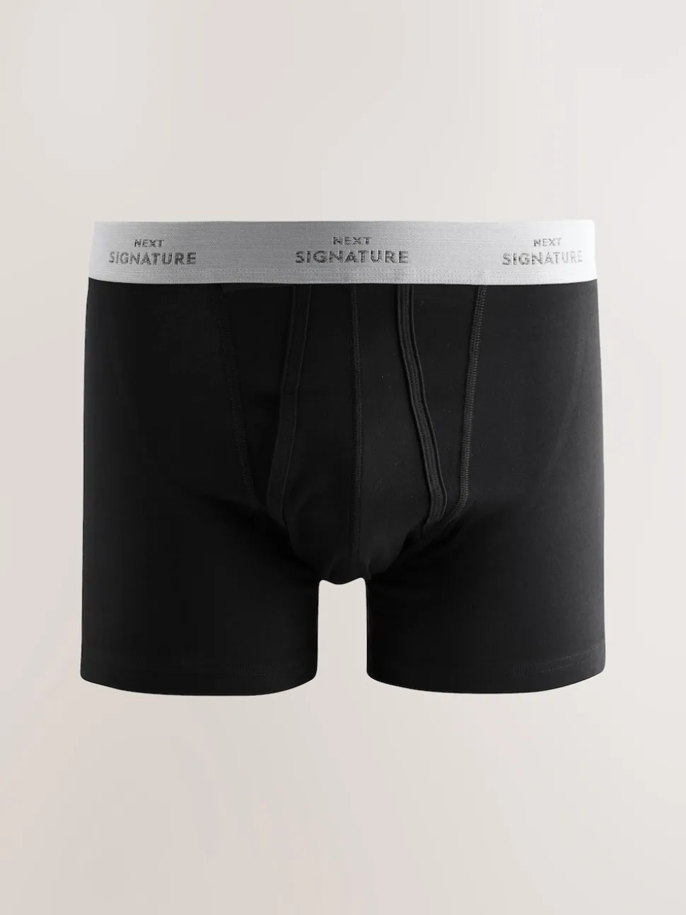 Black Comfort Soft 4 pack Signature A-Fronts Boxers