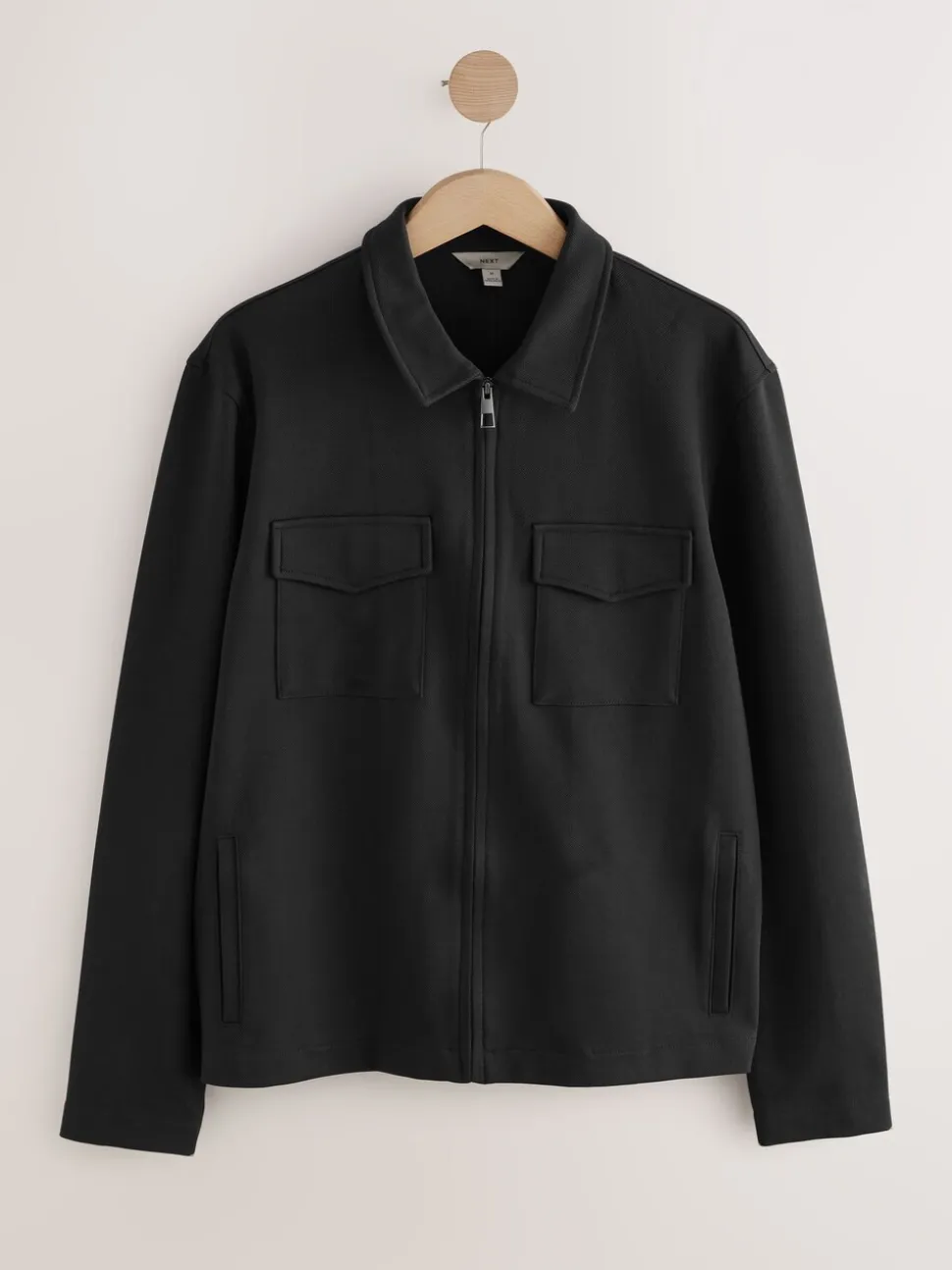 Black Co-ord Jersey Jacket & Trousers 2 Pack Set