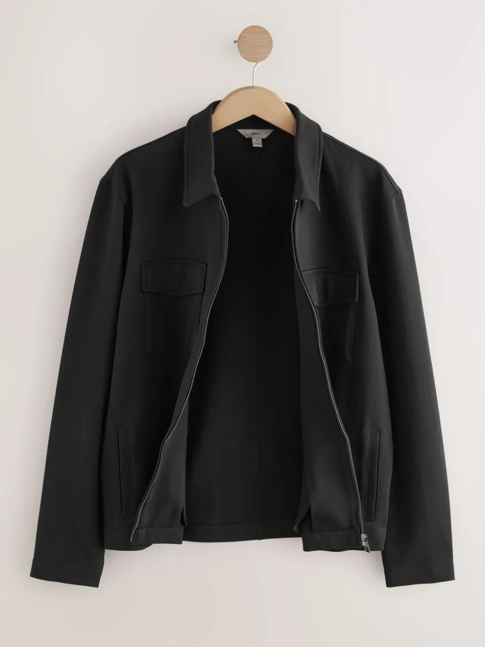 Black Co-ord Jersey Jacket & Trousers 2 Pack Set