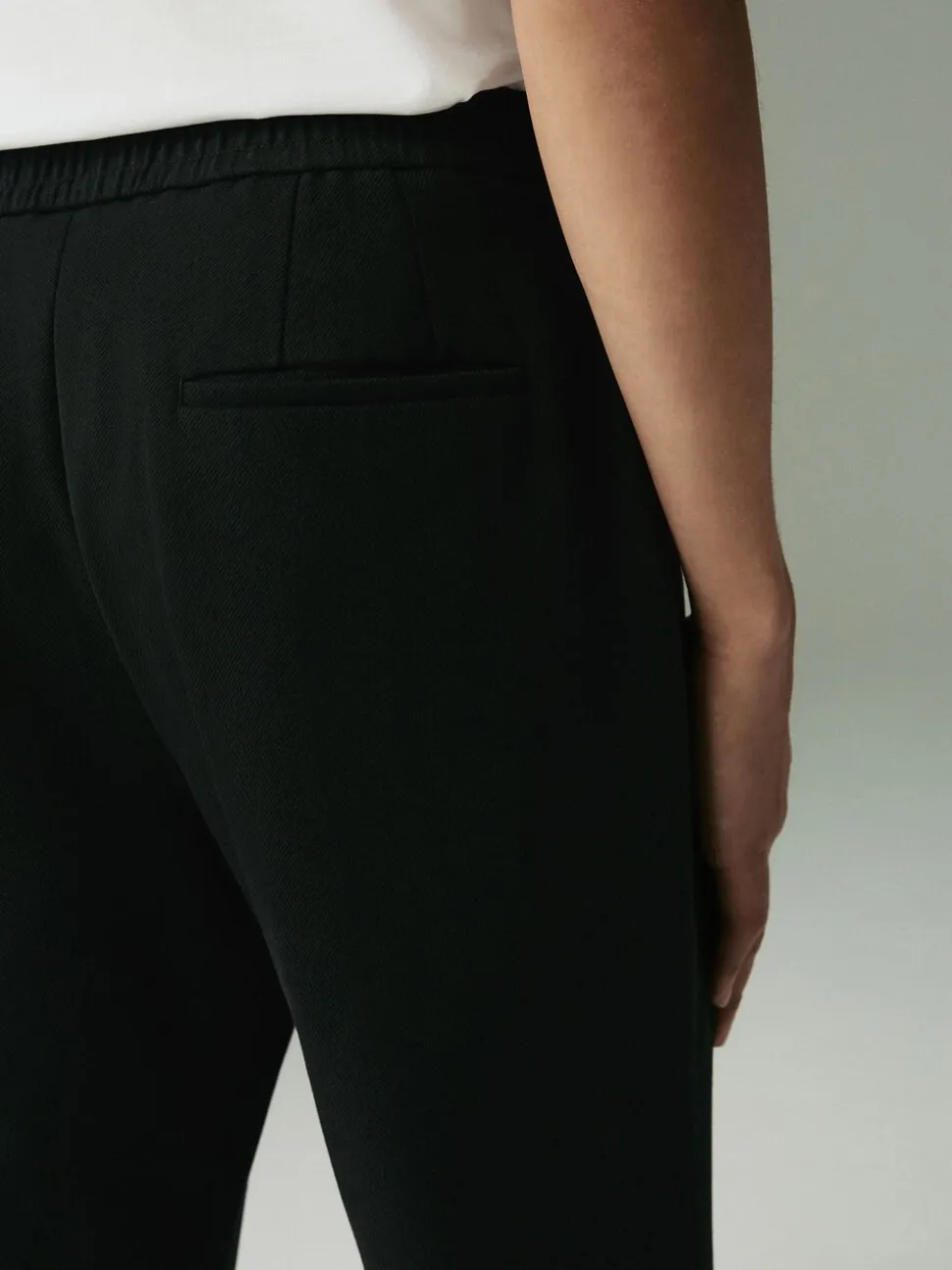 Black Co-ord Jersey Jacket & Trousers 2 Pack Set