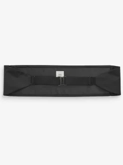 Black Cummerbund And Bow Tie Set