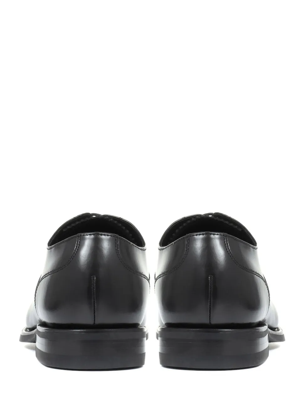 Black Design Loake by Comanche Wide Fit Goodyear Welted Leather Oxford Shoes