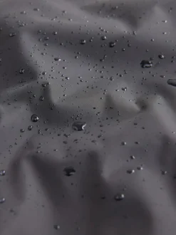 Black DryTech Lightweight Waterproof Packable Jacket