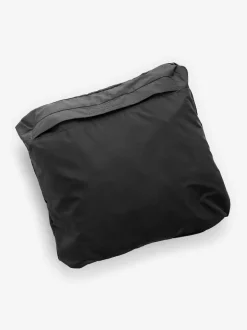 Black DryTech Lightweight Waterproof Packable Jacket