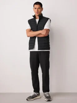 Black DryTech Slim Fit Tech Stretch Utility Cargo Trousers