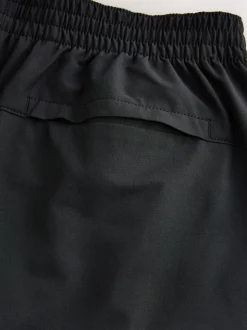 Black DryTech Slim Fit Tech Stretch Utility Cargo Trousers