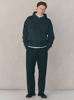 Black EDIT Boxy Fit Heavyweight Hoodie