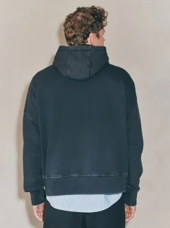 Black EDIT Boxy Fit Heavyweight Hoodie